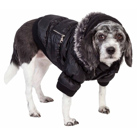 PET LIFE Classic Metallic Fashion Dog Coat   CONGRA - Picture 1 of 9